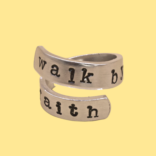 Walk by Faith Ring Wrap
