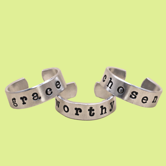 Grace, Worthy, Chosen Ring