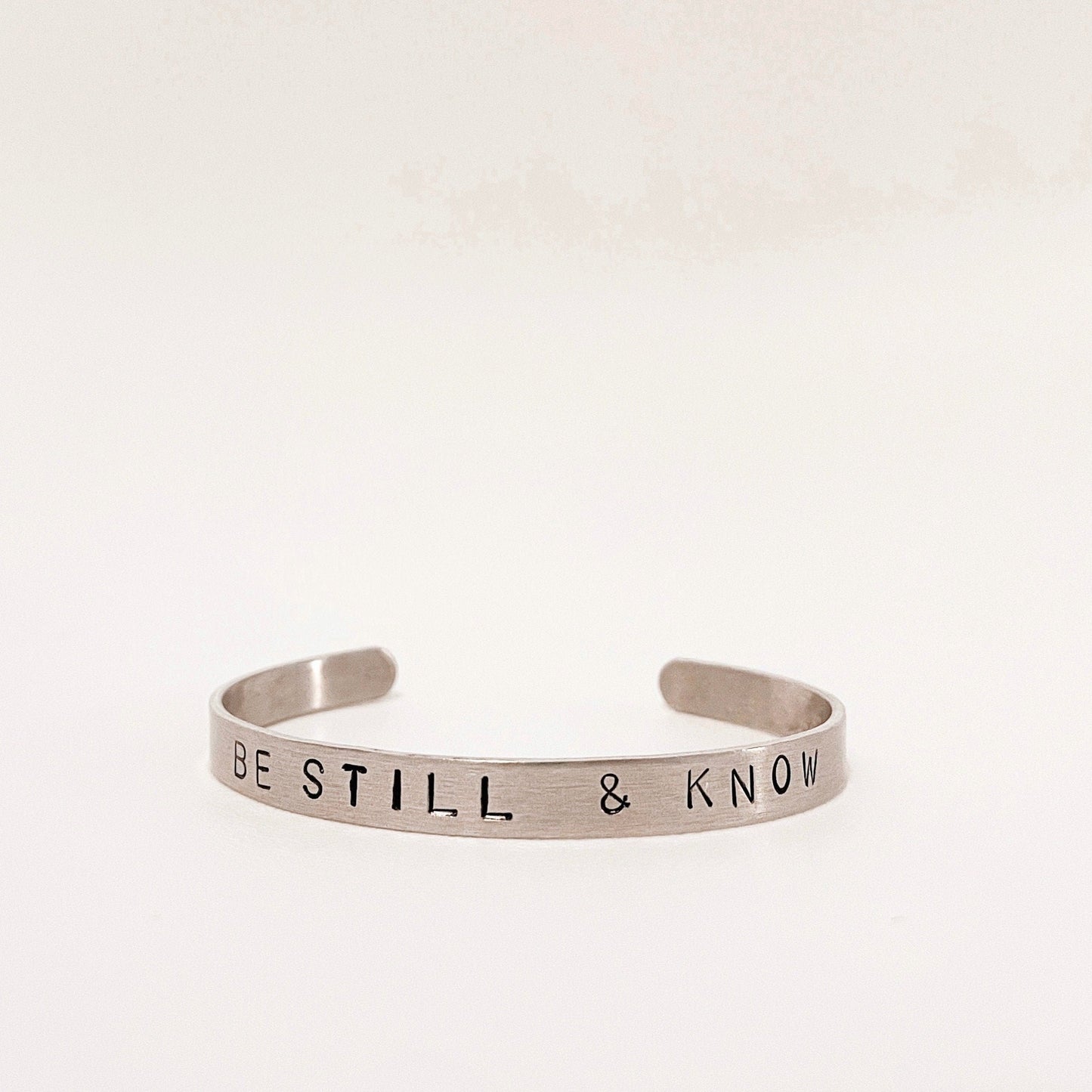 be still and know ring 