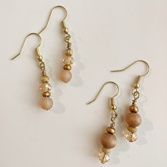 handmade beaded earrings