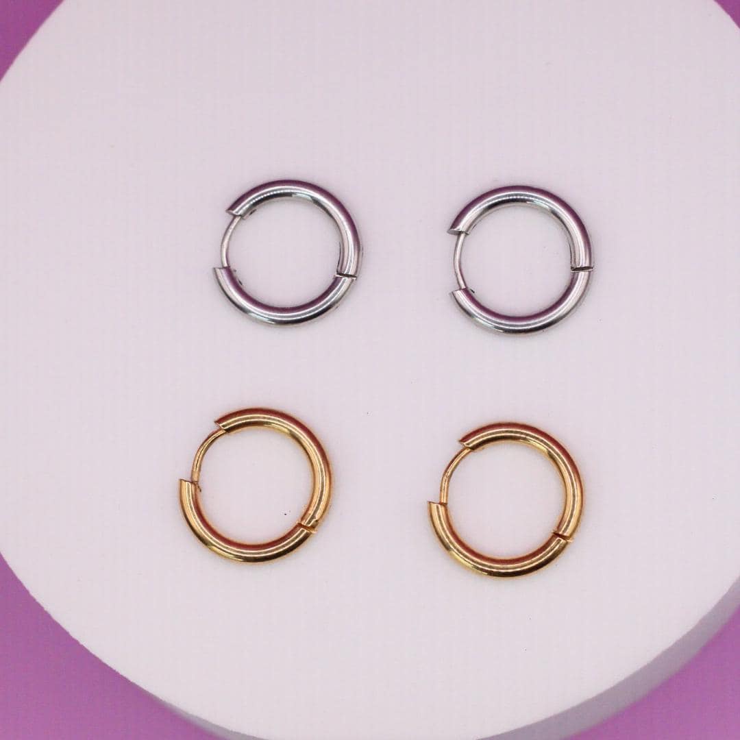 Small Everyday Hoop Earrings