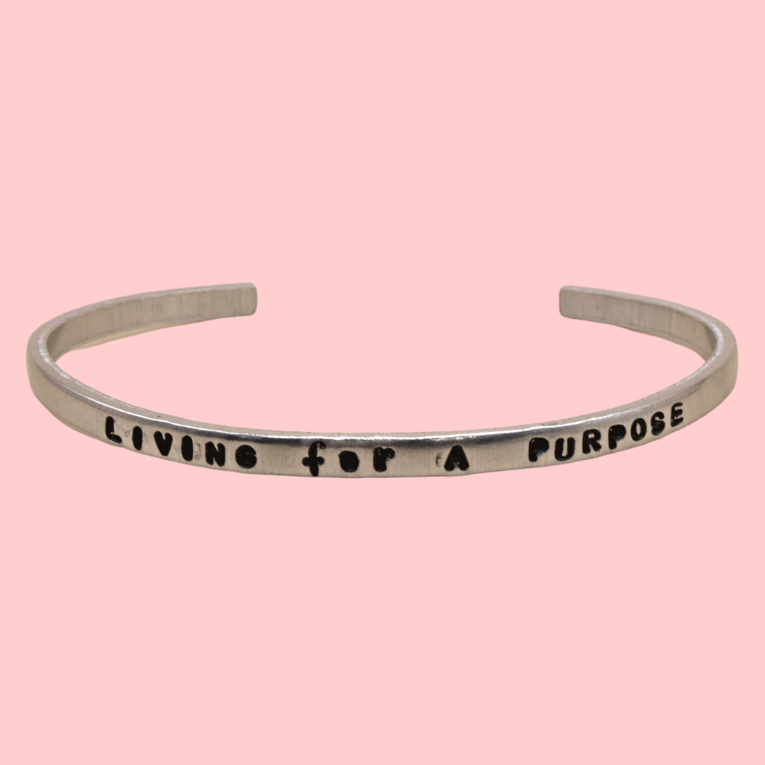 Living for a Purpose Cuff Bracelet