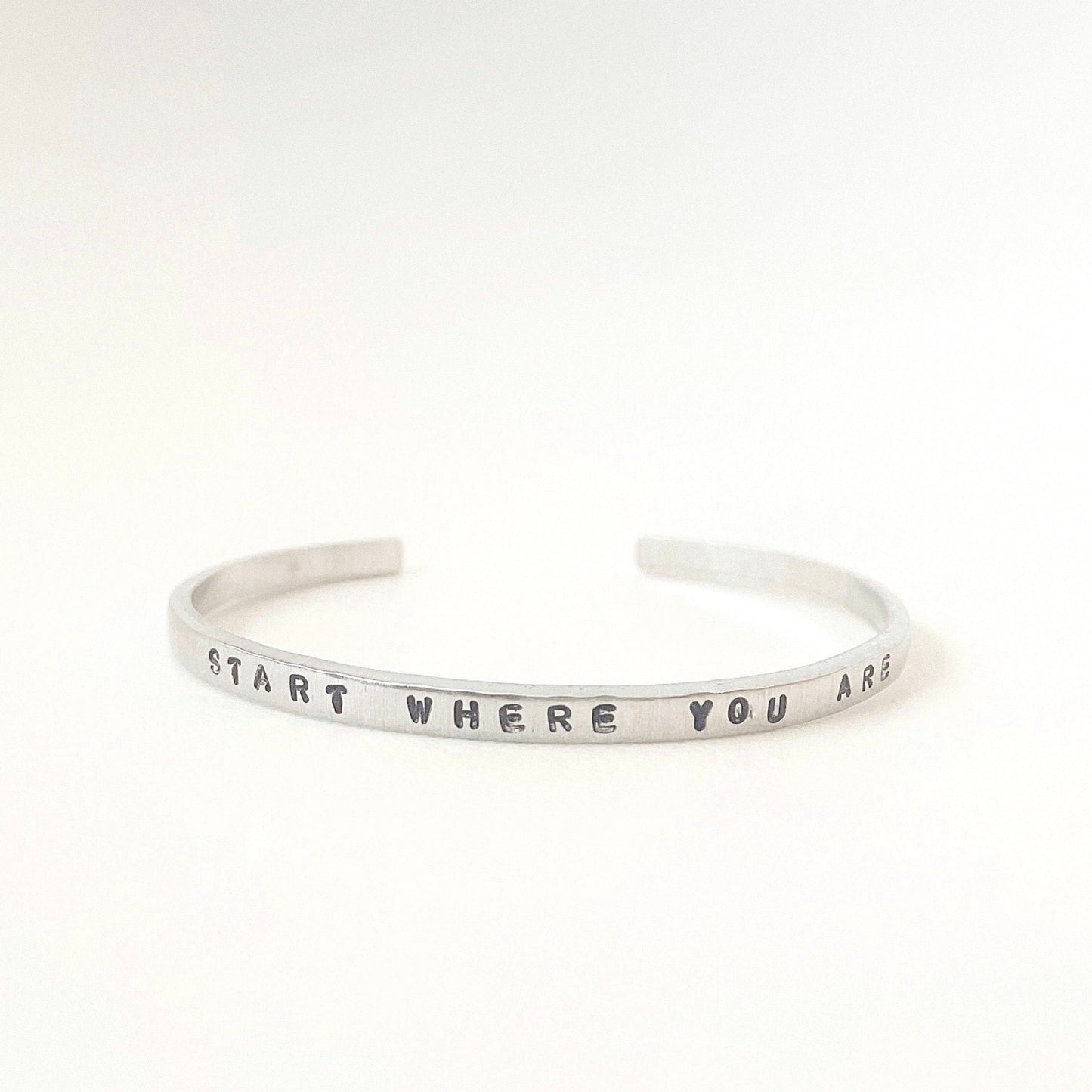 start where you are cuff bracelet