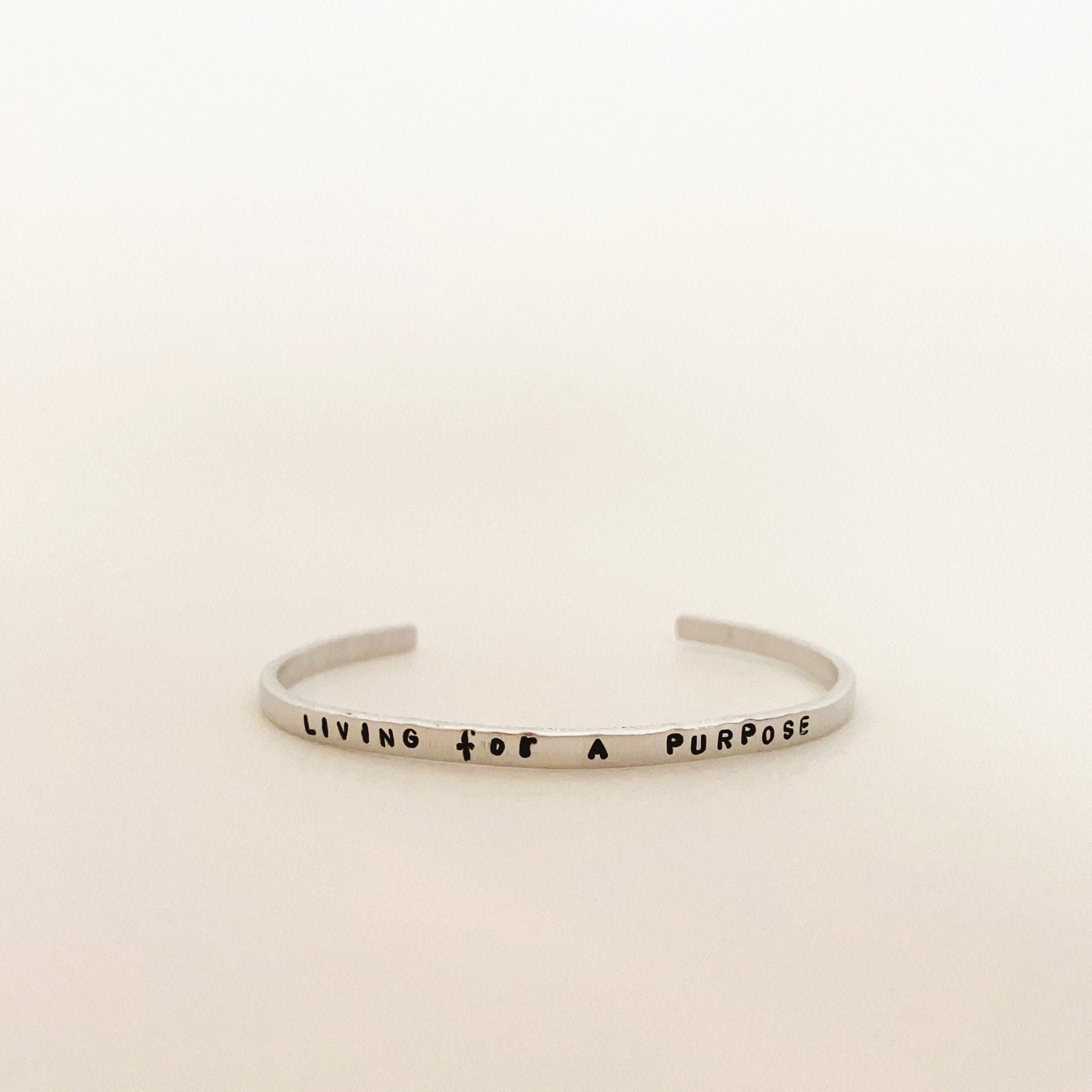 living for a purpose cuff bracelet