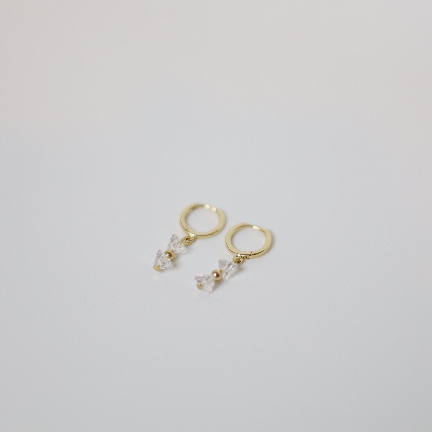 gold wedding earrings