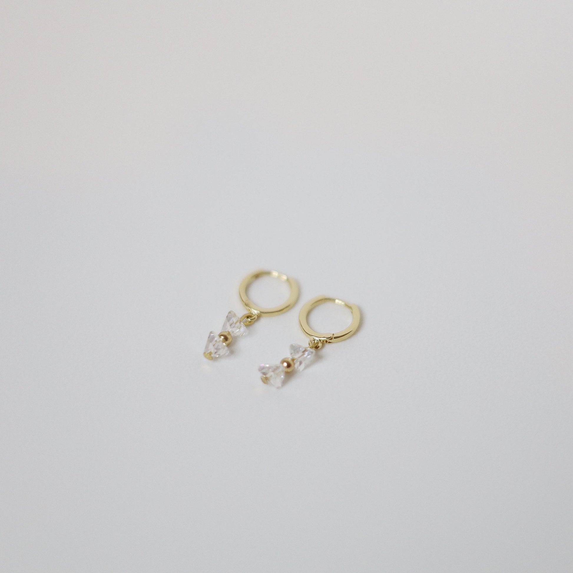 gold wedding earrings