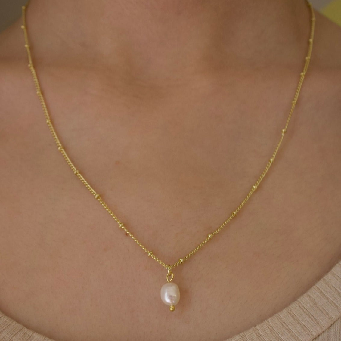 freshwater pearl necklace