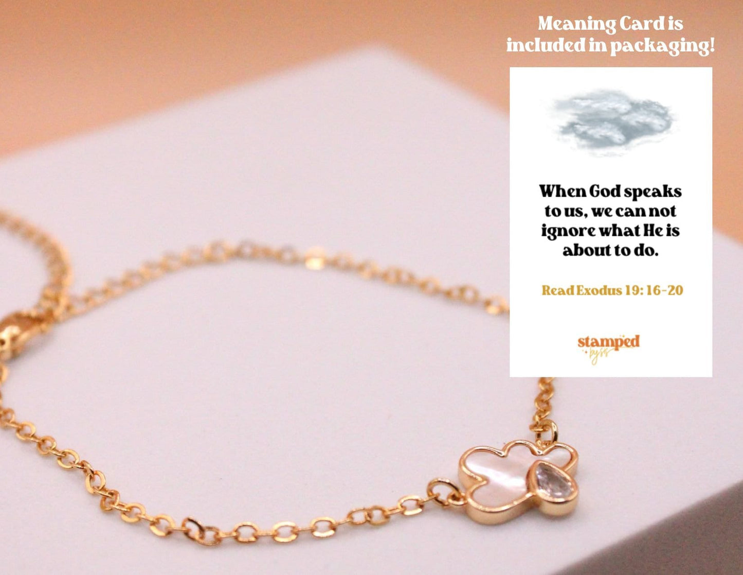 Cloud Bracelet | Message Card Included