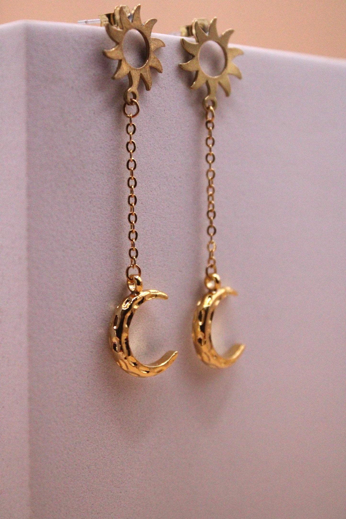 Sun and Moon Earrings