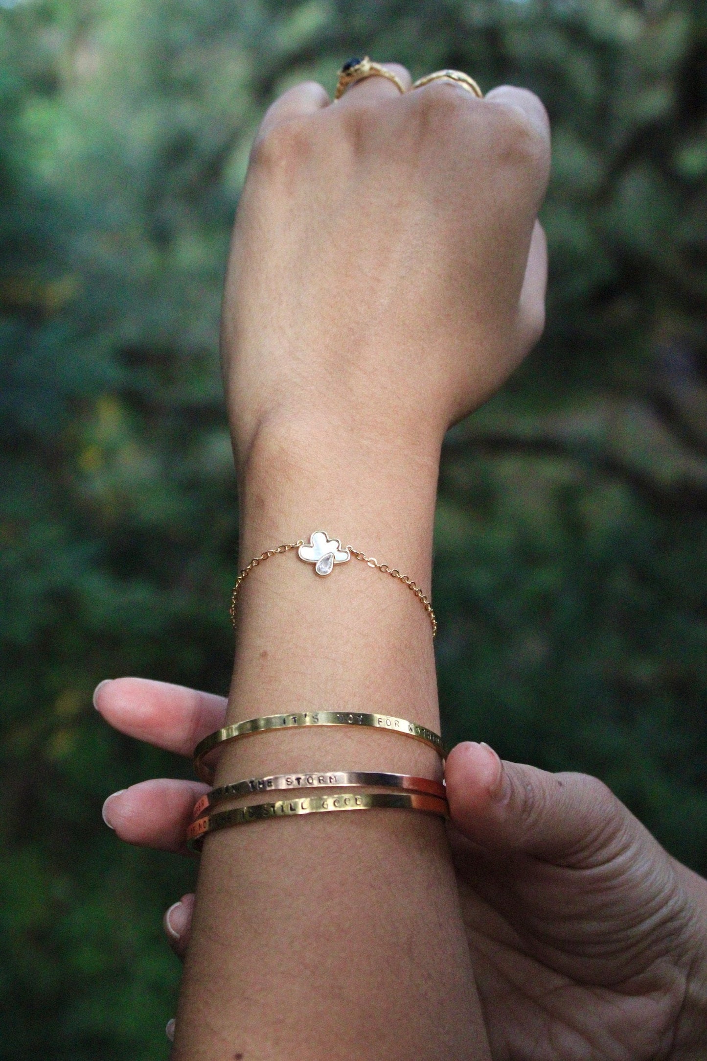 Cloud Bracelet | Message Card Included